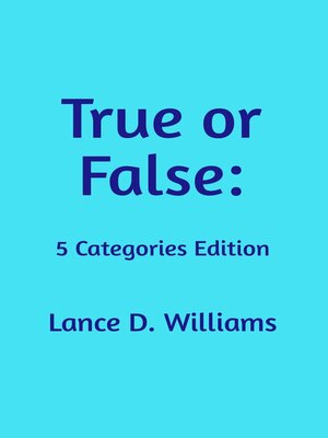 cover image of True or False